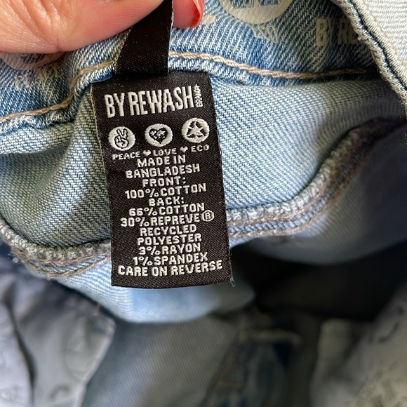 Peace love eco by rewash Jeans - Picture 7 of 9